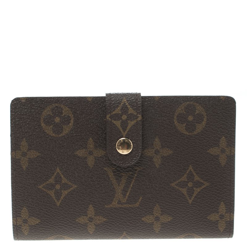 مملوكة مسبقًا Louis Vuitton Monogram Canvas Port Feuille Vienoise French Purse Wallet