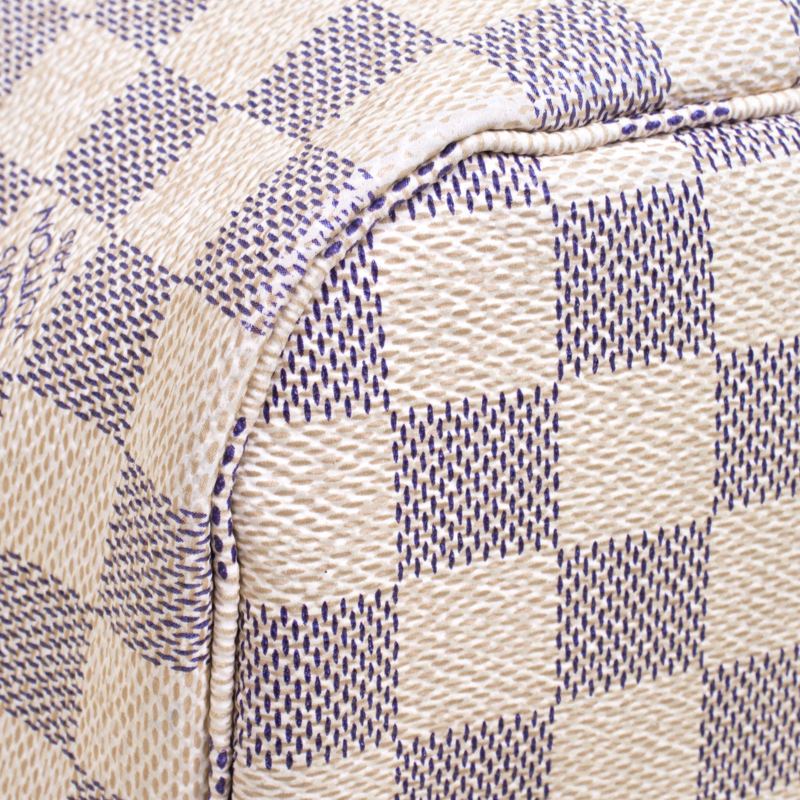 Louis Vuitton Louis Vuitton Neverfull Gm Damier Azur Canvas Shoulder Tote  Bag A898 N41360 Leather ref.639142 - Joli Closet