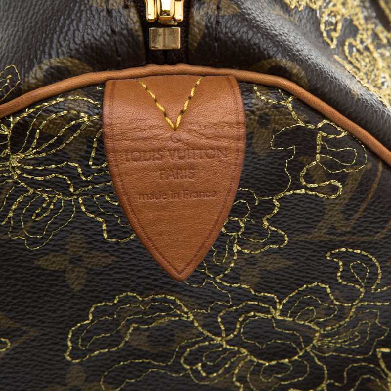 ewa lagan - Louis Vuitton Speedy 30 Dentelle Limited Edition Bag