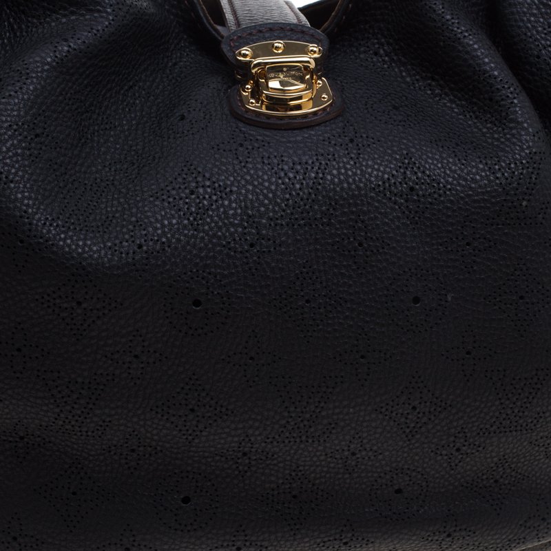Louis Vuitton Cléa Wallet Mahina Monogram Black in Calfskin Leather - US