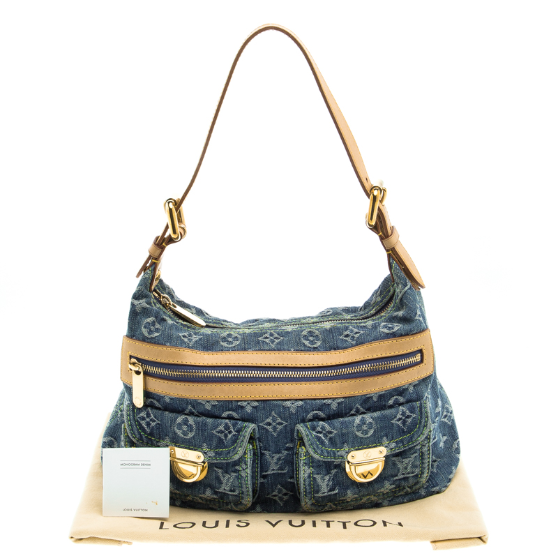Louis Vuitton Blue Monogram Denim Baggy PM Bag Louis Vuitton | TLC