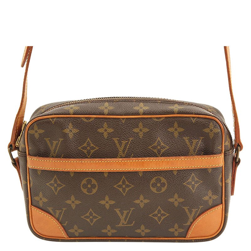 3ac2853]Auth Louis Vuitton Shoulder Bag Monogram Trocadero 23