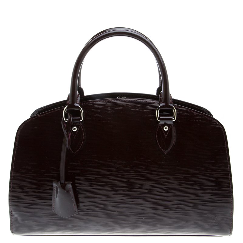 Pre Owned حقيبة لوي فيتون بون نوف جلد أيبي أليكتريك بوردو PM