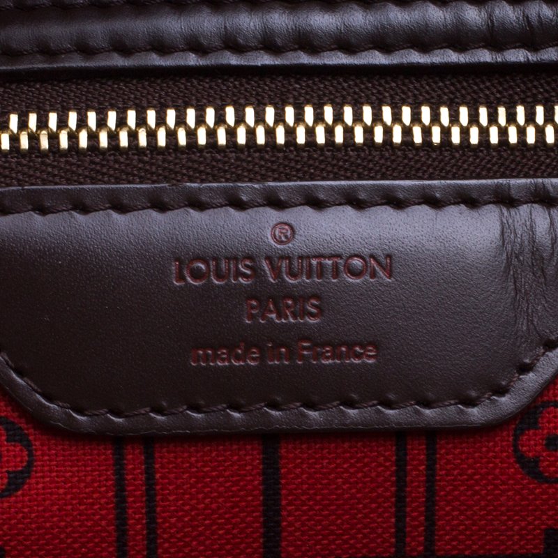LOUIS VUITTON Damier Ebene Neverfull MM – Luxury Labels