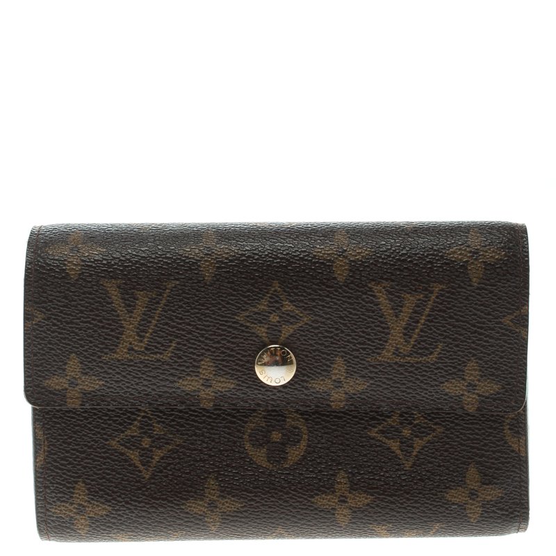 Pre Owned محفظة لوي فيتون ألكساندار كانفاس مونوغرامي