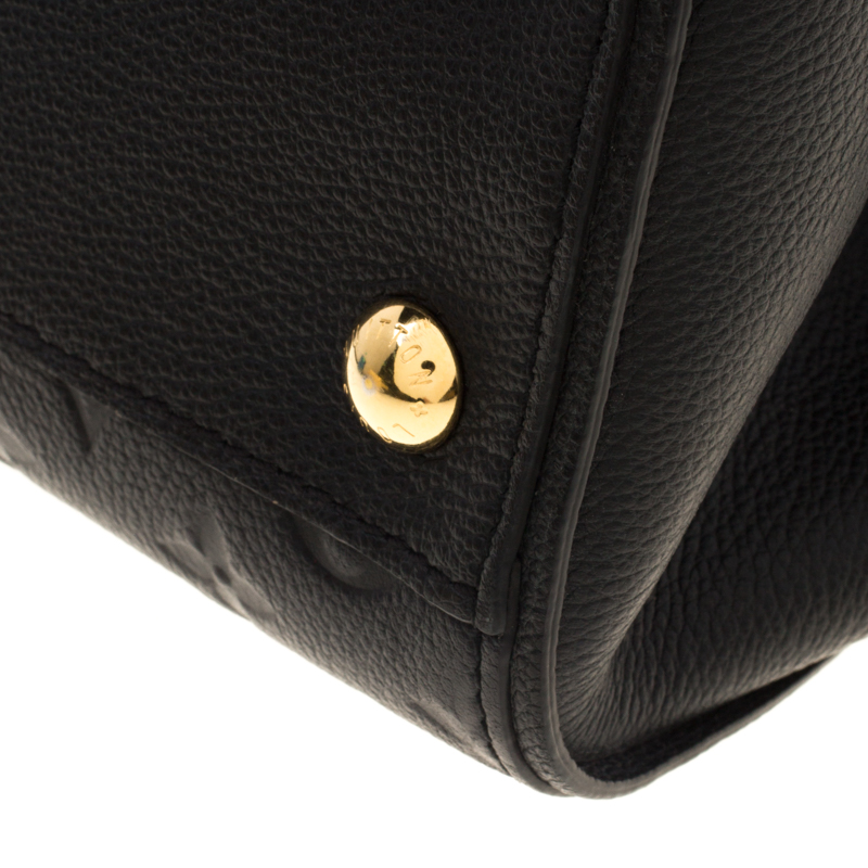 Louis Vuitton Black Monogram Empreinte Leather Noir Trocadero Tote bag  ref.355500 - Joli Closet
