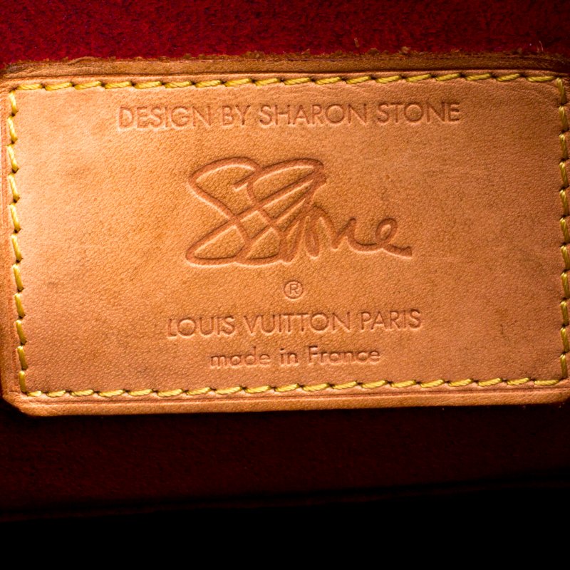 Pre Owned Louis Vuitton Monogram Canvas Limited Edition Sharon Stone Amfar Bag