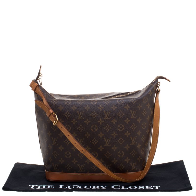 Pre Owned Louis Vuitton Monogram Canvas Limited Edition Sharon Stone Amfar Bag