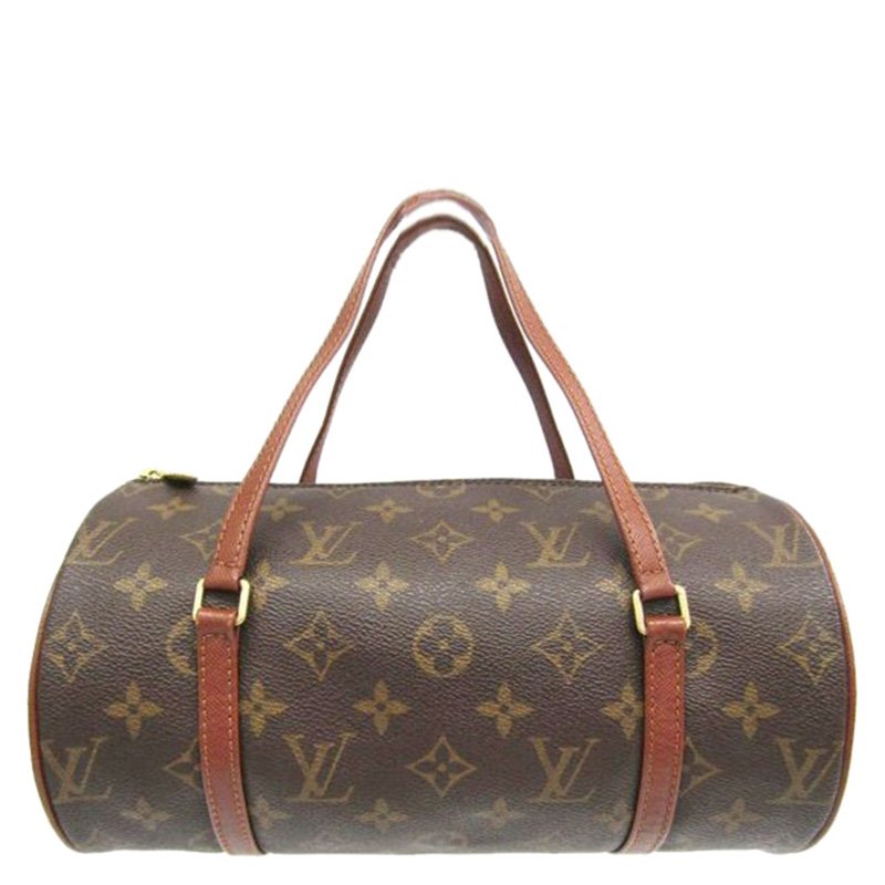 Pre Owned Louis Vuitton Monogram Canvas Papillon 26 Bag