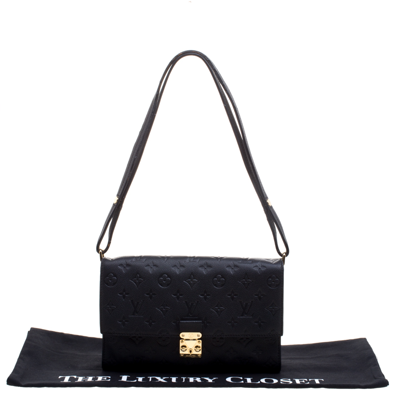 Louis Vuitton Black Monogram Empreinte Leather Fascinante Shoulder Bag  Louis Vuitton | The Luxury Closet