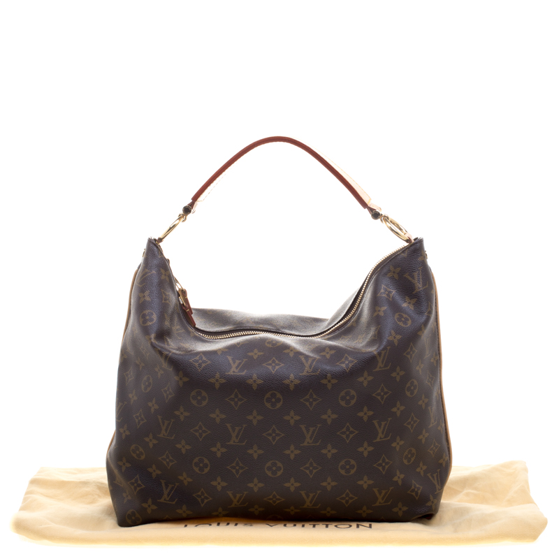 Louis Vuitton Monogram Canvas Sully MM Shoulder Bag (SHF-21346)