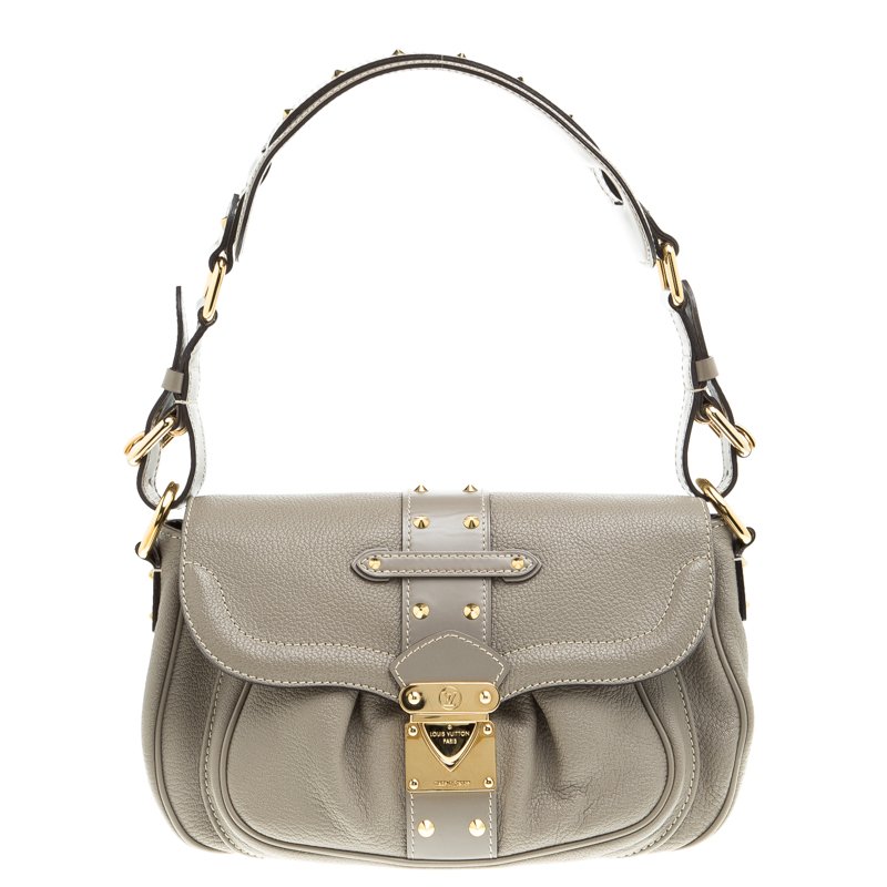 Pre Owned Louis Vuitton Verone Suhali Leather Le Confident Shoulder Bag