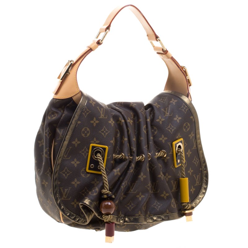Louis Vuitton Monogram Kalahari PM - Brown Hobos, Handbags - LOU791962