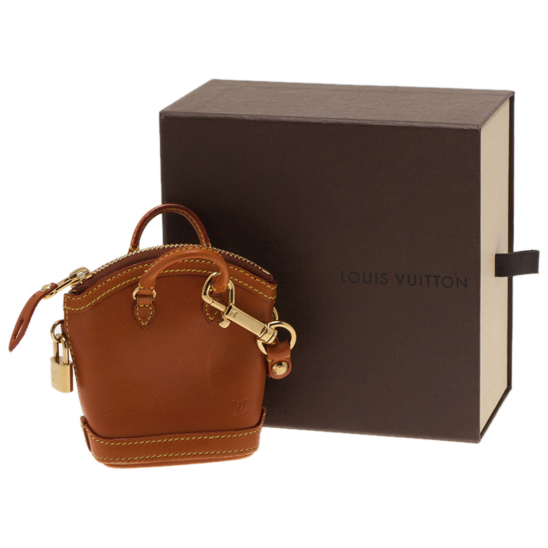 Louis Vuitton Nomade Mini Lockit Bag Charm - Brown Bag Accessories