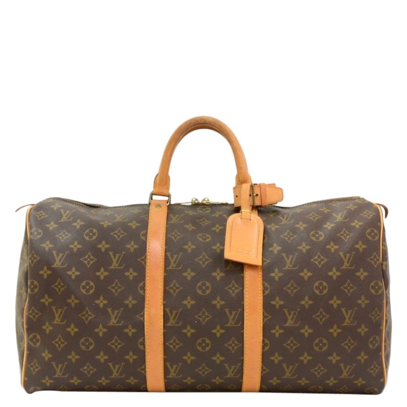 Pre Owned Louis Vuitton Monogram Canvas Keepall 50