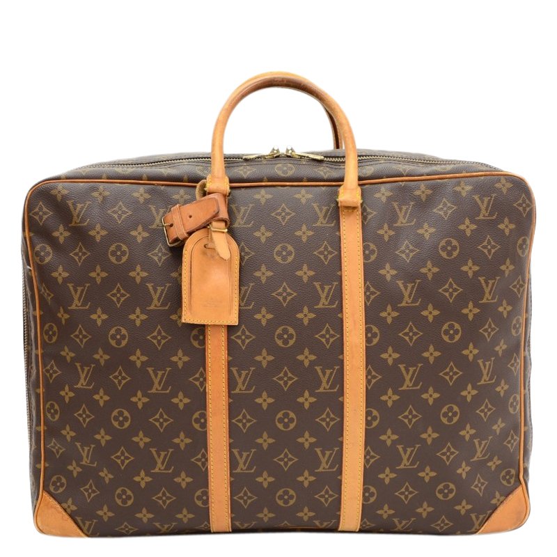 Louis Vuitton Leather Soft Case Travel Luggage For Sale