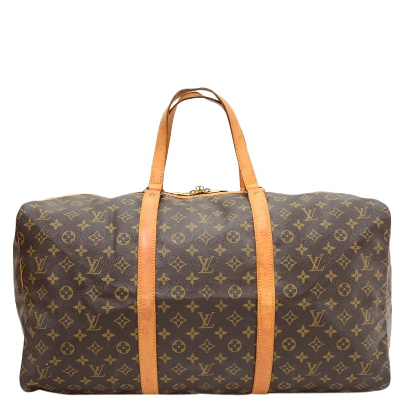 Pre Owned Louis Vuitton Monogram Canvas Sac Souple Travel Bag 55