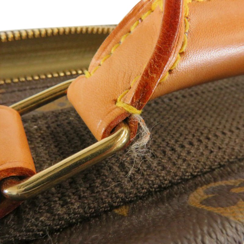 Satellite Louis Vuitton Travel bag Brown Leather Cloth ref.223532
