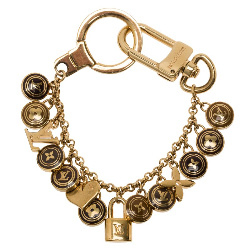 Louis Vuitton Gold Pastilles Bag Charm