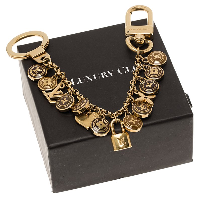 Louis Vuitton Gold Finish Bloomy Bag Charm – The Closet