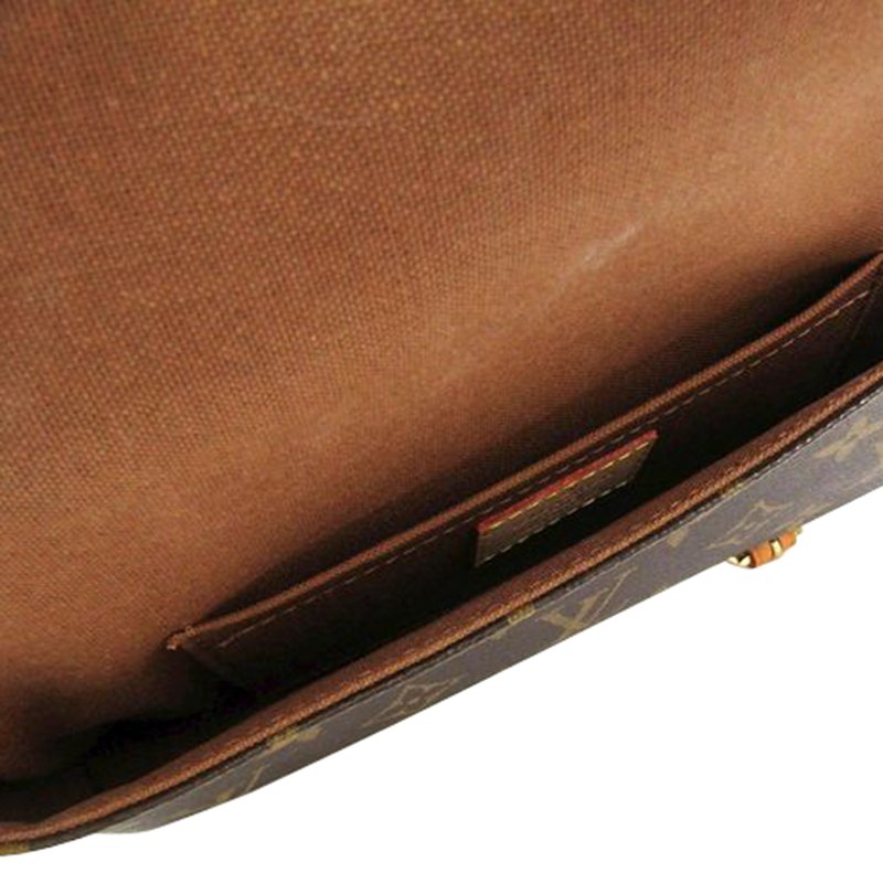 LOUIS VUITTON Marelle Monogram Canvas lined Buckle Bum Fanny Pack Waist Bag  Brown Leather ref.668073 - Joli Closet