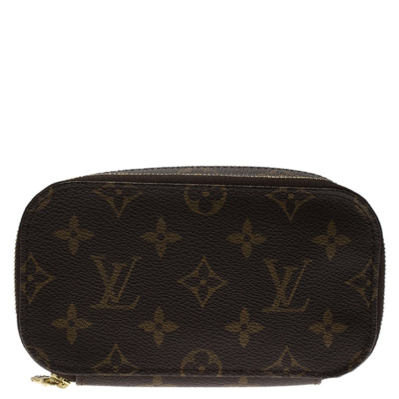 Pre Owned Louis Vuitton Monogram Canvas Cosmetic Pouch