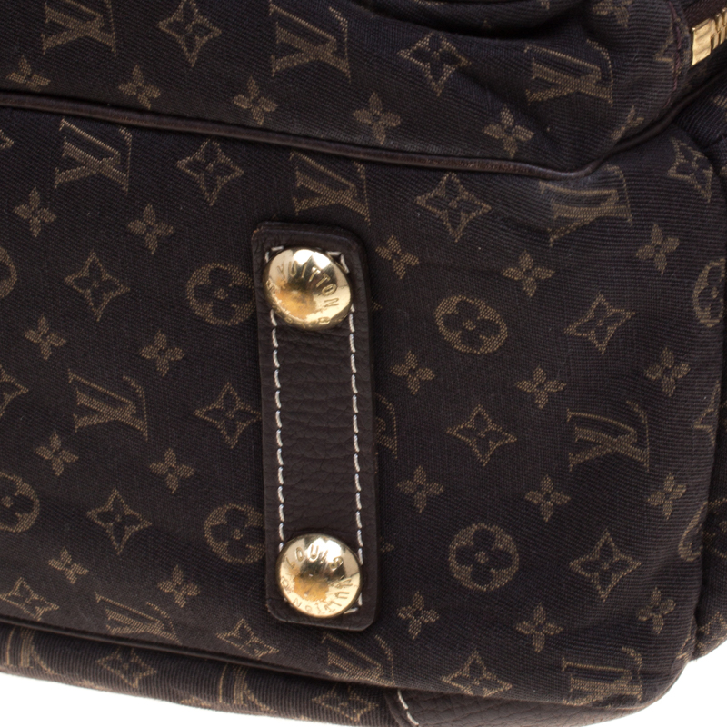 Louis Vuitton Fusain Monogram Mini Lin Sac a Langer Diaper Bag