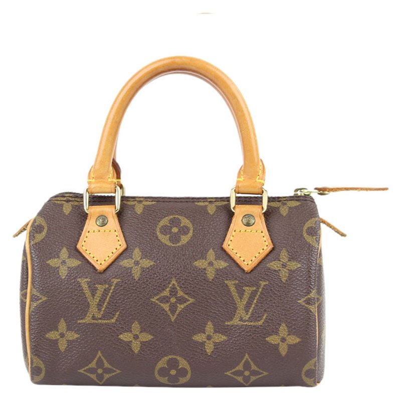 Pre Owned Louis Vuitton Monogram Canvas Mini HL Bag