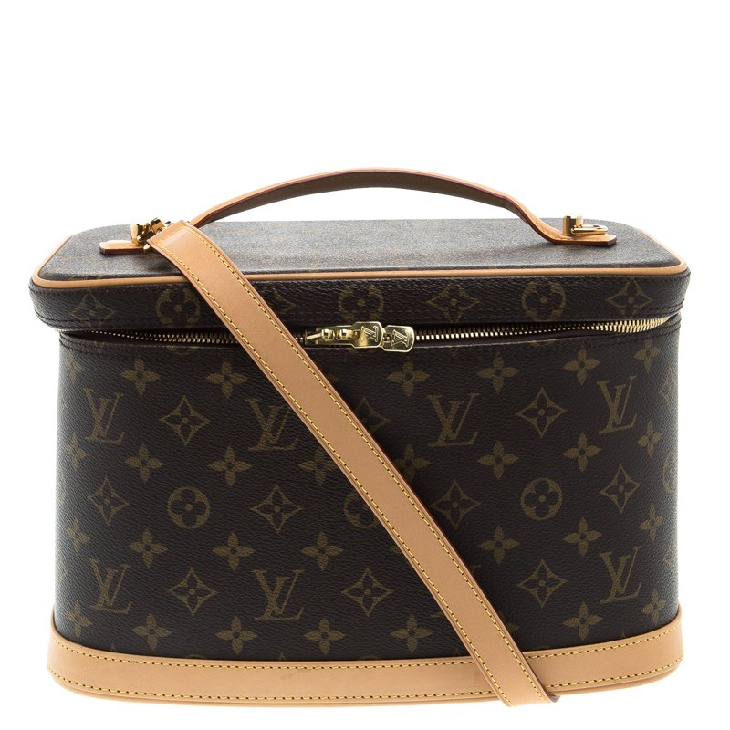 Pre Owned Louis Vuitton Monogram Canvas Nice Beauty Case