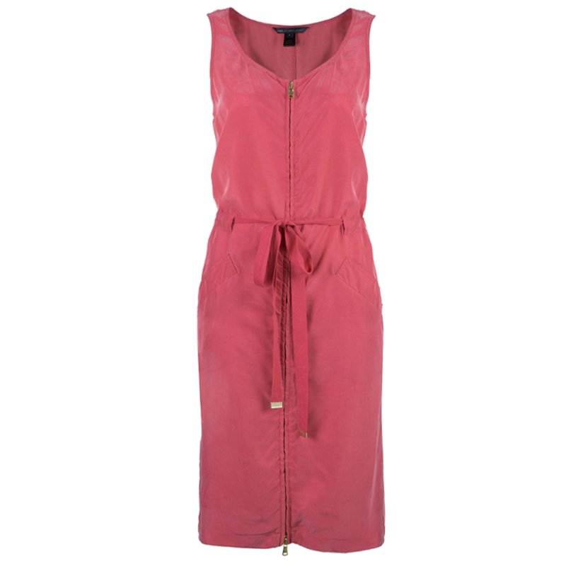 Pre Owned Marc by Marc Jacobs Coral Sleeveless Dress S