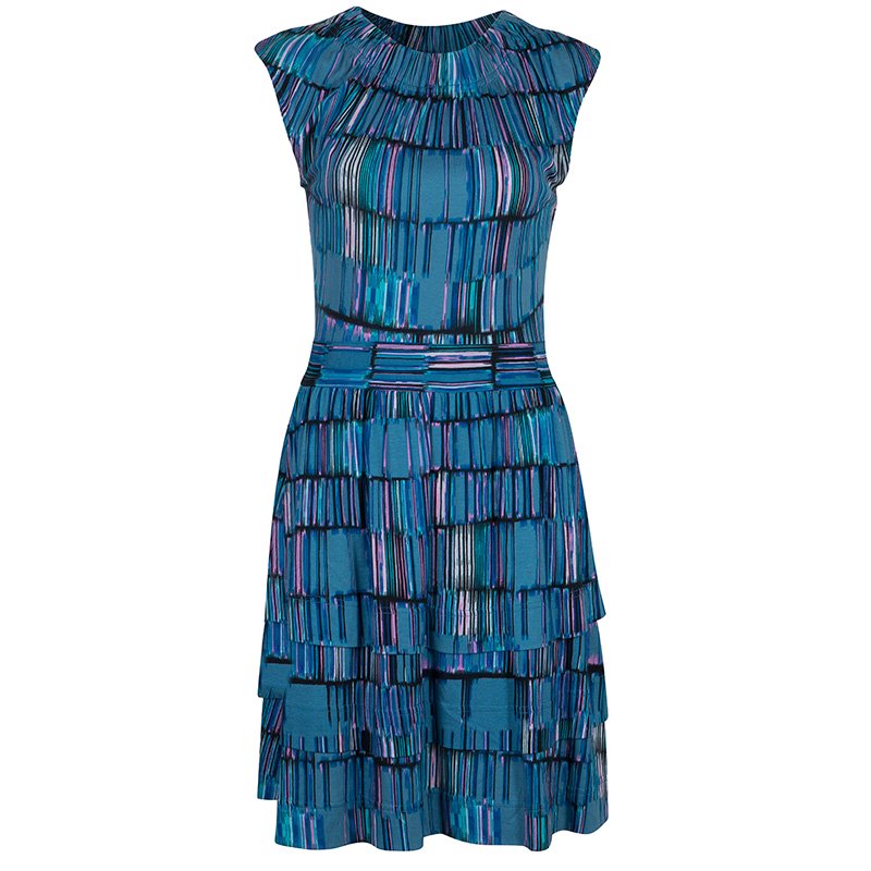 Pre Owned Marc by Marc Jacobs Multicolor Cotton Dress XS