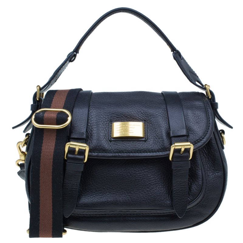 Marc by Marc Jacobs Black Leather Sophie Crossbody Bag