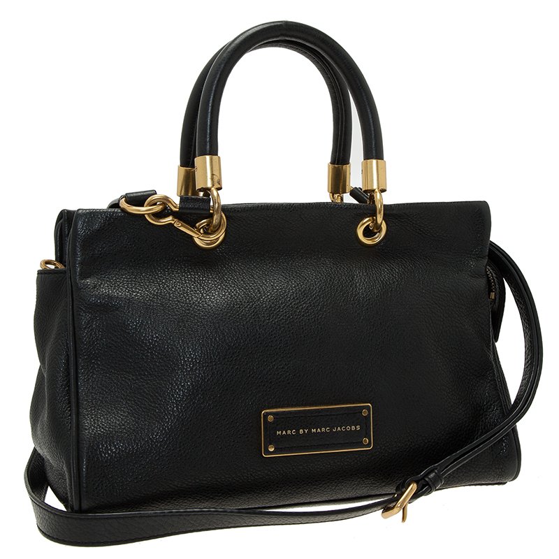 Too hot to handle leather handbag Marc by Marc Jacobs Black in Leather -  38100986