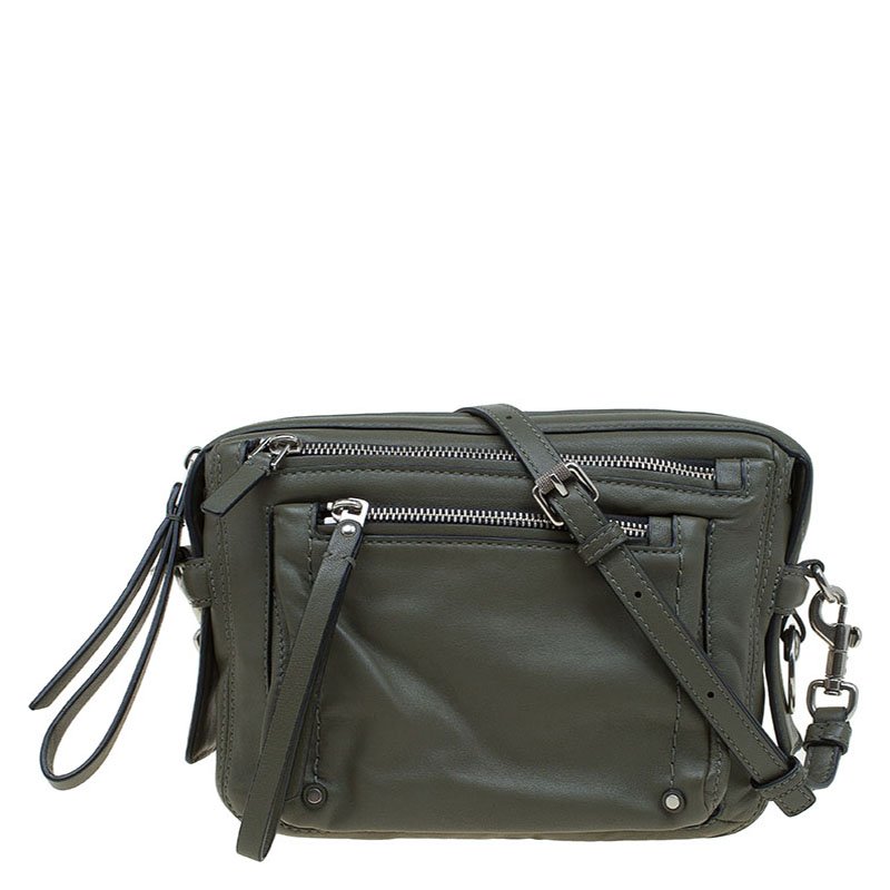 Marc By Marc Jacobs Fatigue Green Leather Crossbody Bag Marc by Marc Jacobs