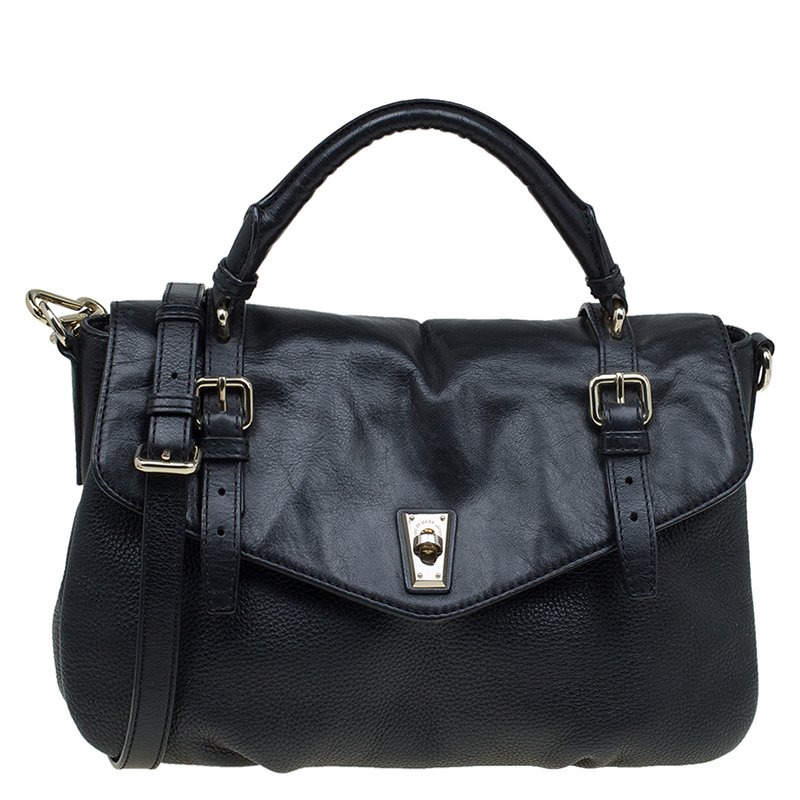 مملوكة مسبقًا Marc by Marc Jacobs Black Leather Shoulder Bag