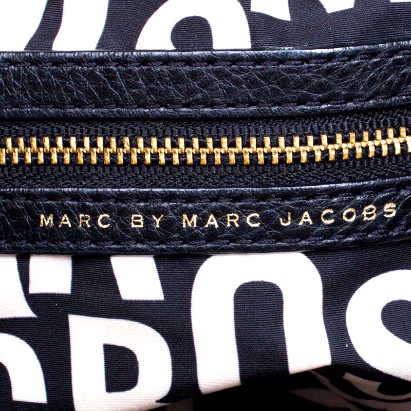 Sac Marc By Marc Jacobs modèle Classic Q Baby Groove Bleu nuit