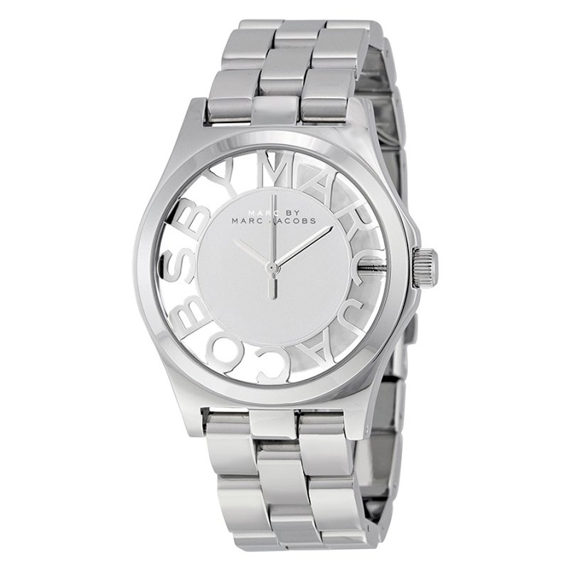 Marc by Marc Jacobs Silver Stainless Steel MBM3205 Women's Wristwatch 40MM
