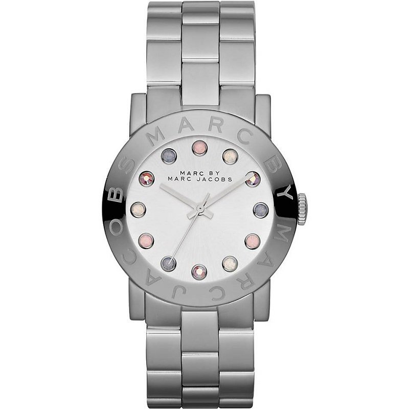 Marc by Marc Jacobs White Stainless Steel MBM3214 Women's Wristwach 36MM