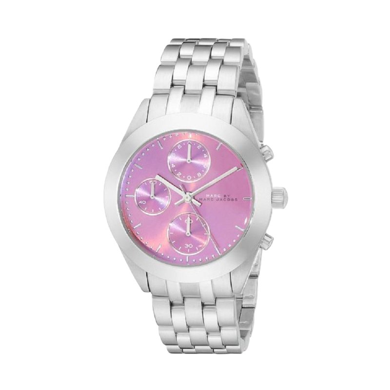 Marc by Marc Jacobs Pink Stainless Steel MBM3372 Women's Wristwatch 36MM