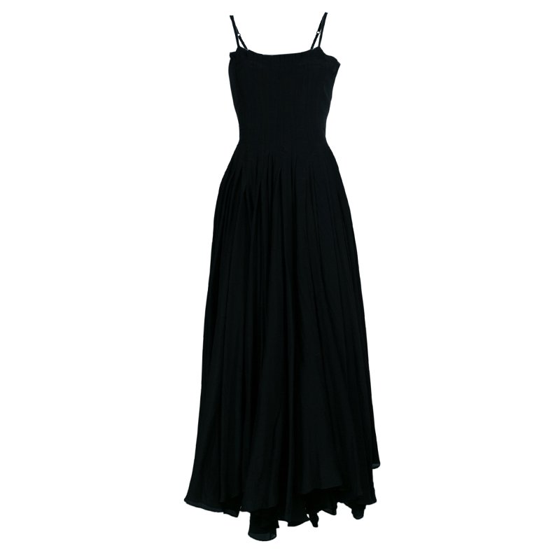 Pre Owned Marni Colorblock Panel Maxi Dress M