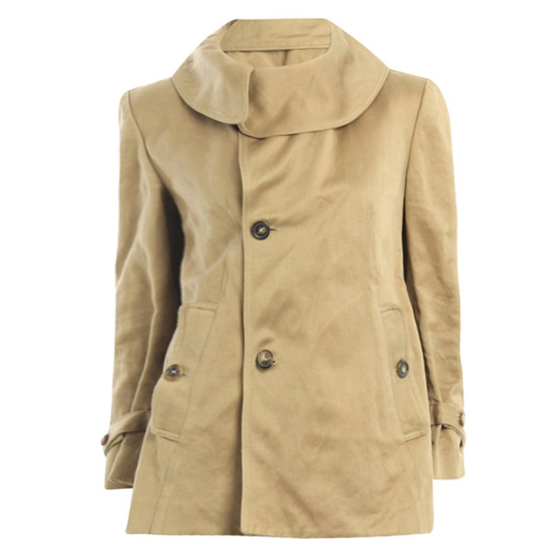 Marni Beige Asymmetric Jacket S