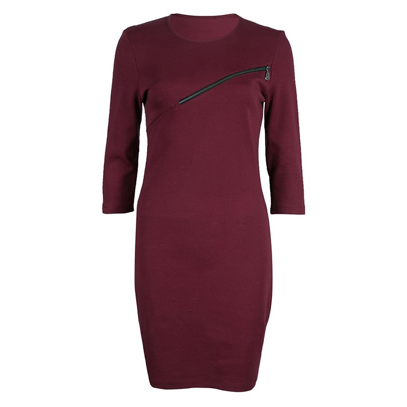 مملوكة مسبقًا فستان أم سي كيو باي أليكساندر مكوين مريوت بسحاب مزين M