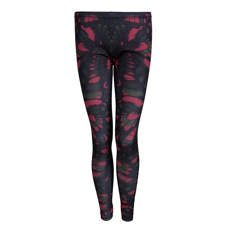 McQ by Alexander McQueen Green Printed Leggings S