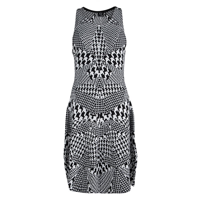 alexander mcqueen houndstooth dress