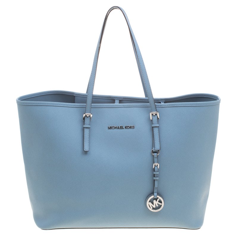 powder blue michael kors purse