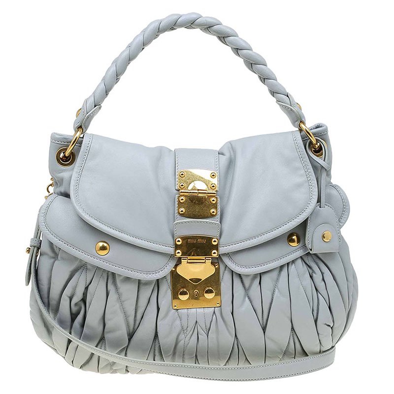 miu miu grey bag