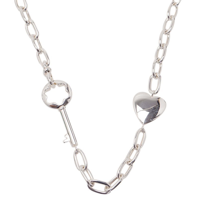 Montblanc Heart Silver Necklace