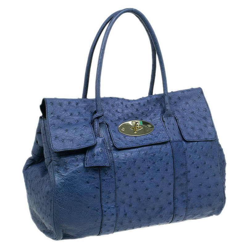 mulberry blue handbag