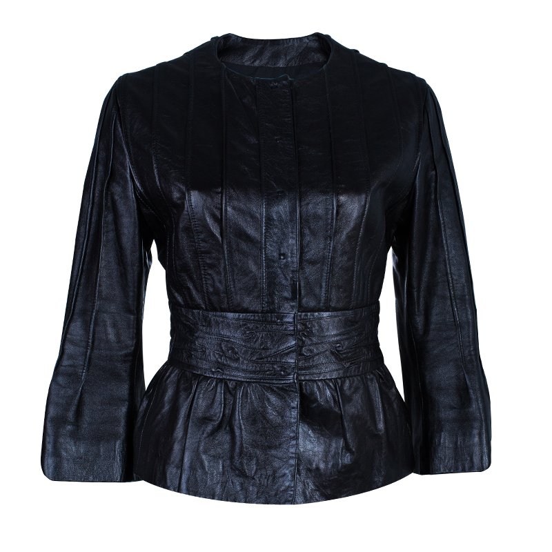 Philosophy di Alberta Ferretti Leather Jacket M