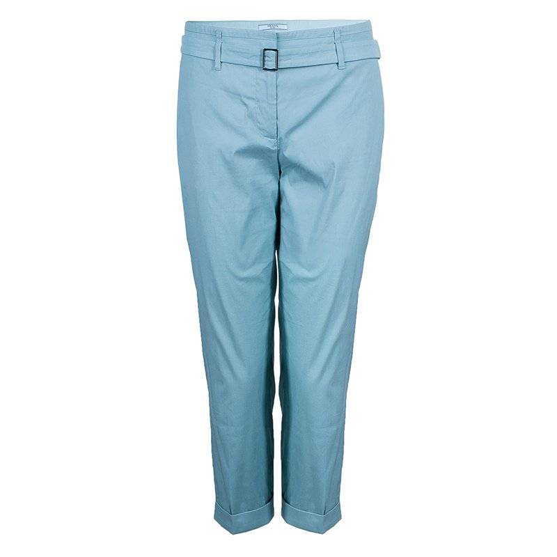 Prada Blue Casual Trousers M